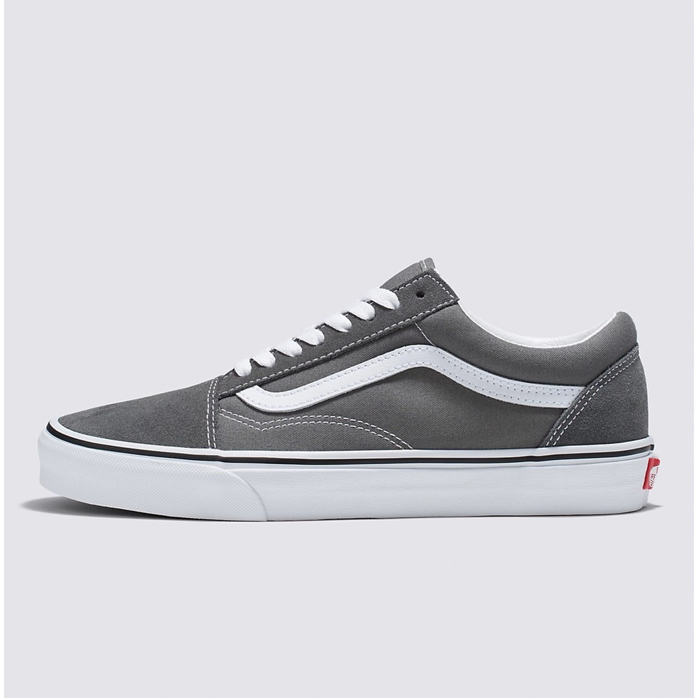 Vans Old Skool Skate Shoe Sneakers in Pewter Grey